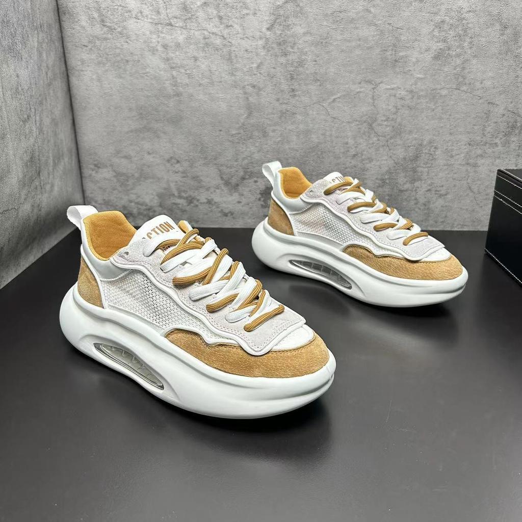 Nuove Scarpe Estive 2024 da Uomo Sneaker Chunky Estive a Rete Sottile Scarpe Sportive Casual Scarpe da Ginnastica Comode con Rialzo