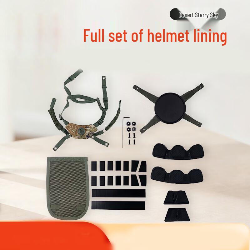 Muqiao Kevlar Helmet Liner Suspension System Kit