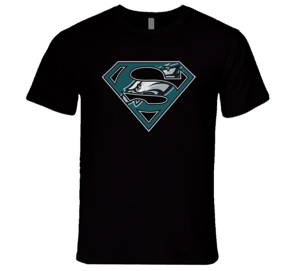 Philadelphia Superman Fly Eagles Fly  Cool Fan Tshirt