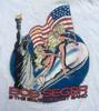 Vintage 1980er BOB SEGER 'Like A Rock' 1986 Weißes Tour Konzert T-SHIRT LI1286 Unisex T-Shirt