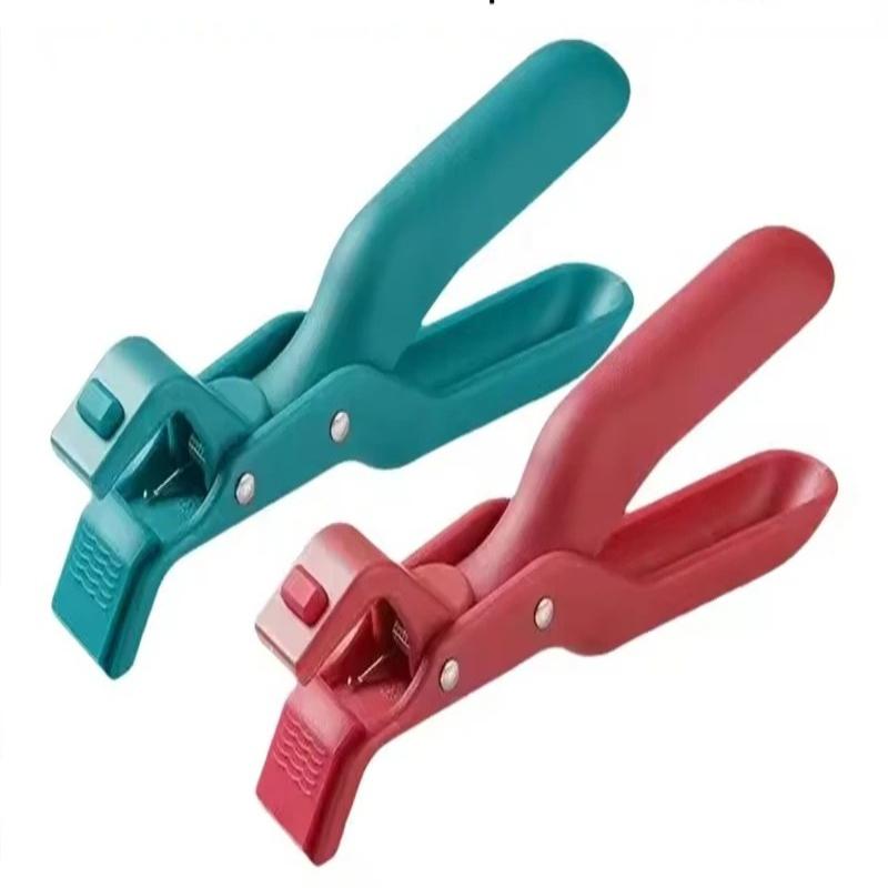 Multi functional anti scald clamp bowl and tray holder slip household kitchen silicone high temperature resistant scald clamp
