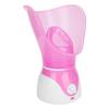 2 In 1 Face Steamer Cleansing Pores Heating Hydrating Mist Moisturizing Facial Steamer for Home Pink 110‑240V US Plug