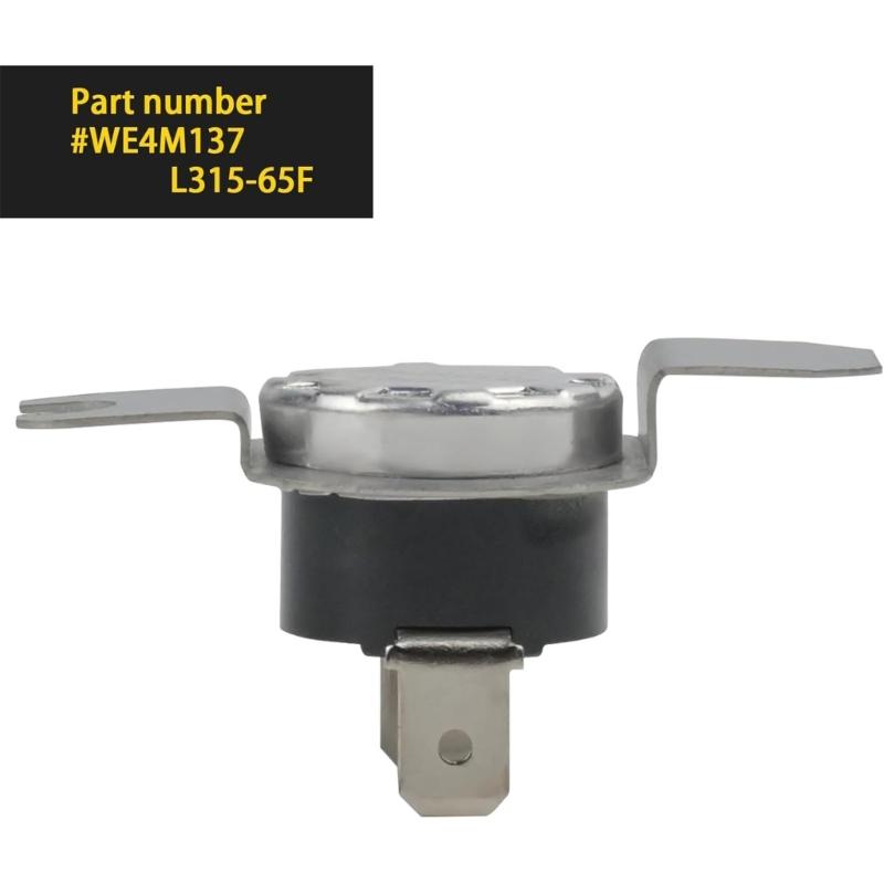 WE4M137 Stainless Steel Thermostat for WE04X25194 WE04M0137 WE03M0026 WE4M457 WE3M20 WE04X25197 PS267900 EAP267900 Dryer