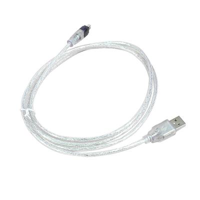 USB To Firewire IEEE 1394 4-Pin iLink Adapter Data Cable 1.5M