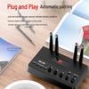 SAST 1-to-8 Wireless Bluetooth Commercial Ceiling Speaker System CN plug (adapter included)