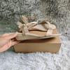 Sandali con zeppa da donna estivi casual con tacco basso open toe comodi con cinturino alla caviglia sandali con tacco alto scarpe da festa da sposa