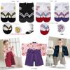 Japanese-Style Unisex Baby Kimono Socks, Non-Slip Infant Clogs, 2 Pairs