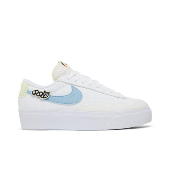 Nike Womens Blazer Low Platform Next Nature Air Sprung DJ6376-100