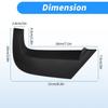 Rear Right C Pillar Window Cover Trim for Honda Civic 2012-2015 No.72721-TR3-A00