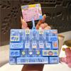 Transparent Dual-Tone Mini Keyboard Pendant 26-Key Keyboard Keychain  Desktop Decoration