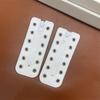 PU Leather Zippered Shoelace Inserts Waterproof Leather Zippered Shoelace Easy Installation for Hiking Boot Enhancement