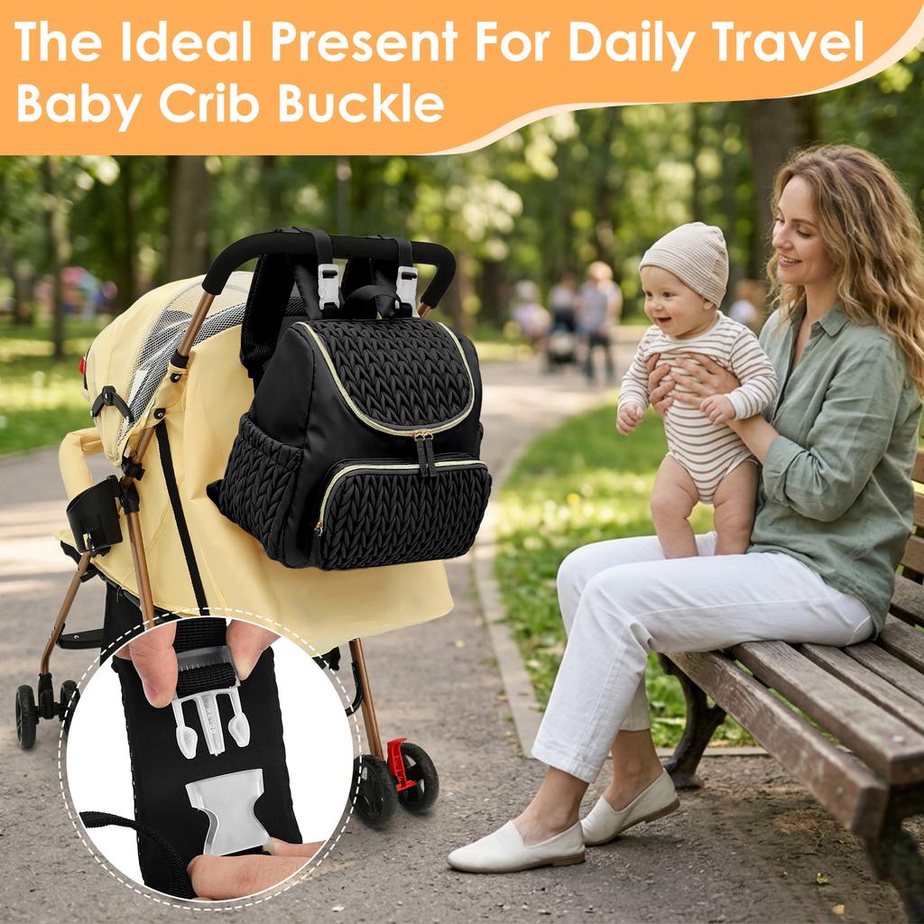 Diaper Bag Backpack Baby Girl Boy Nappy Changing Station Large Capacity Multifunctional Crib Nursing Mommy Travel Bag