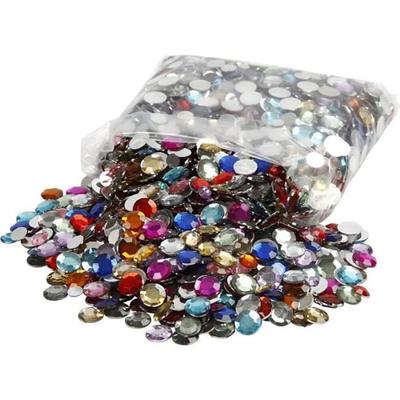 Multicolored Rhinestone Assortment - 3600 Pcs