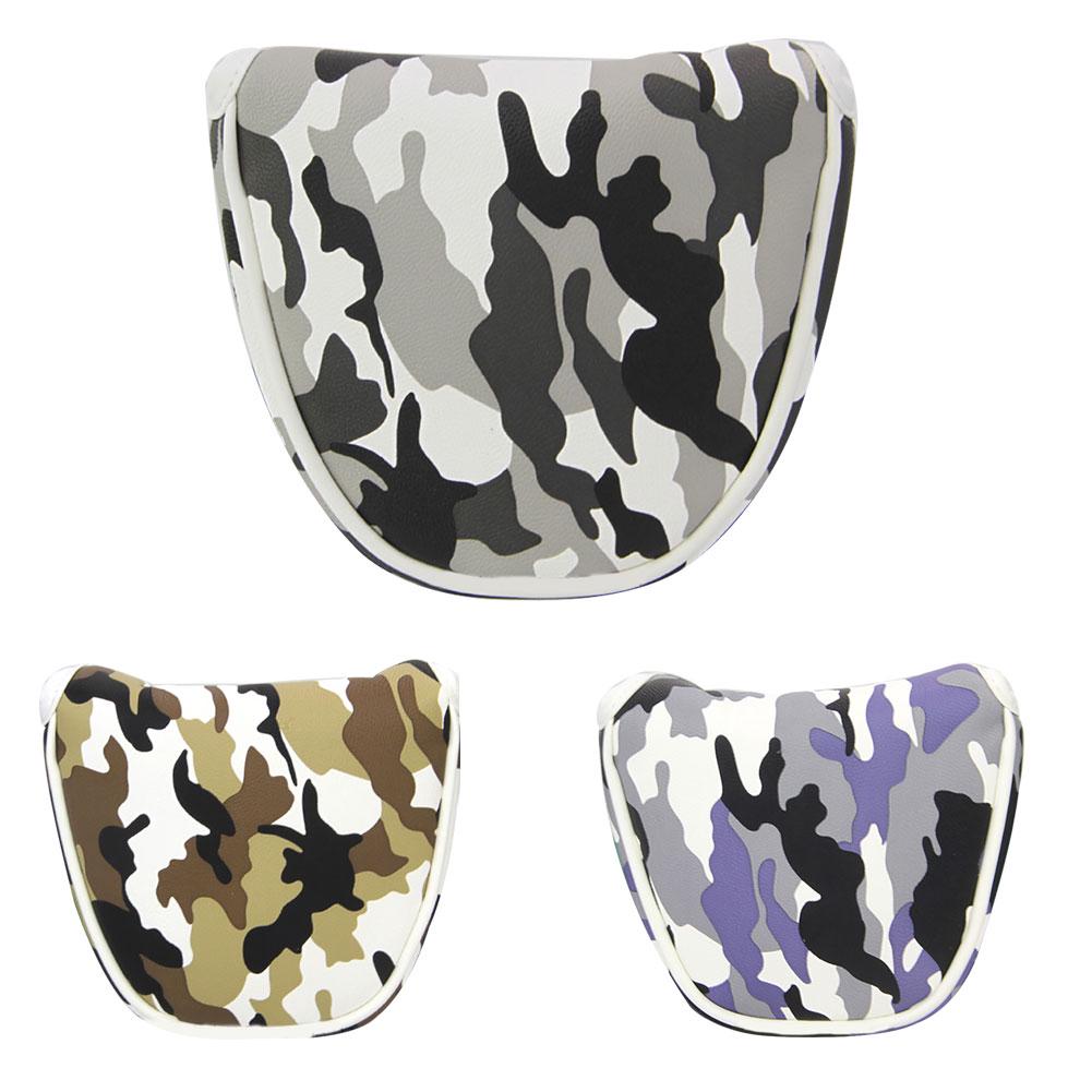 Golf Camouflage Putter Cover Semicircular Cover Club Head Cover