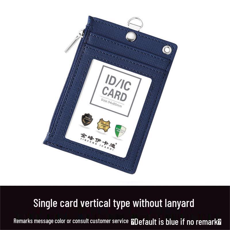 Wow Oh Wood Grain ID Badge Holder with Lanyard - Multi-functional for Work, School, or Meal Cards