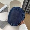 Cowboy forward hat female trendy brand fashion street style painter hat literary retro newsboy hat