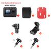Für Nolan X-lite X803rs Helm Benutzerdefinierte Aluminium-Kinnbefestigung für GoPro Hero12 11 10 DJI Action 5pro 4 3 Insta360 X4 Ace pro Kamera