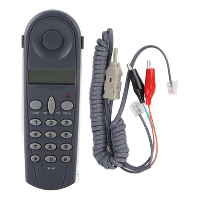Telefon-Hinterntest-Tester, Lineman-Werkzeug, Kabelsatz mit Anschlüssen und Verbindungsstück für das Heimbüro