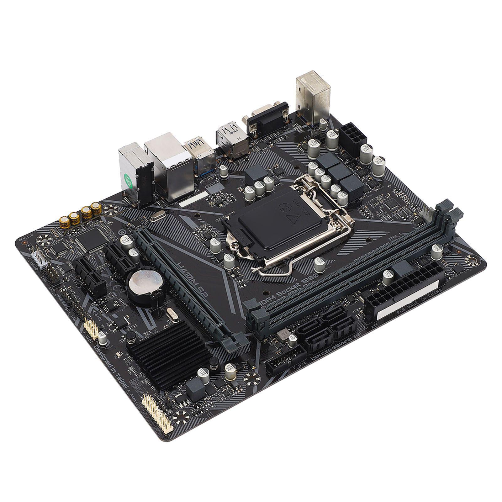 

Материнська плата H410M-S2 M ATX 2 слоти DDR4 DIMM для LGA 1200 10-го покоління для процесора Core