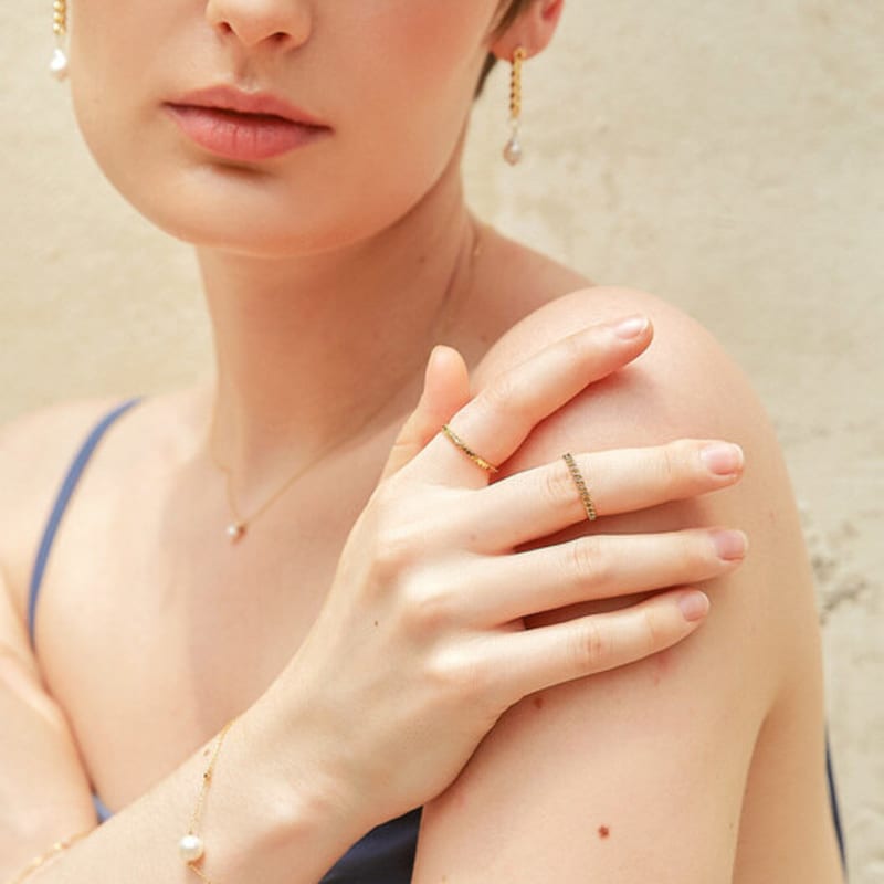 DOUZE Bubble Flat Ring