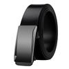 Genuine Leather Men's Belt High End Business Toothless Automatic Buckle Leather Belt for Middle Aged and Young Men's Belt