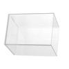 Deli PK906 Transparent Square Pen Holder