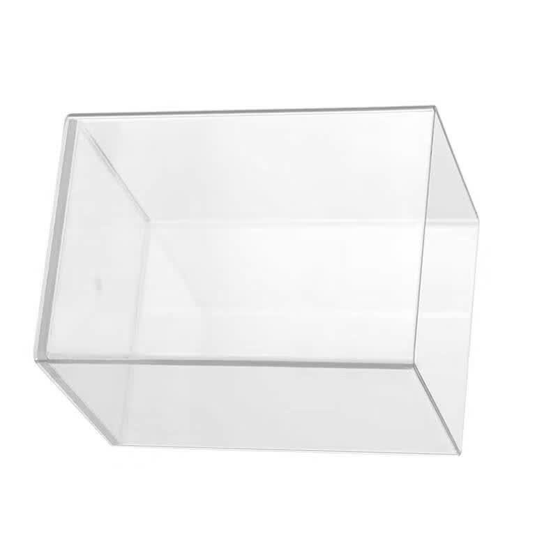 Deli PK906 Transparent Square Pen Holder