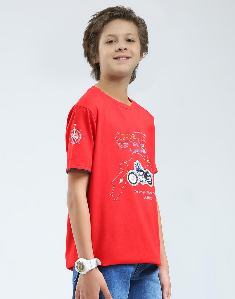 Monte Carlo Boys Printed T-Shirt