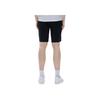 Fila Solid Color Knitted Casual Breathable Five-Point Shorts Men Shorts Black F11M227603FBK