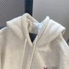 Hooded sweater 2025 new men's trend high-end couple American fleece thickened autumn and winter high street women