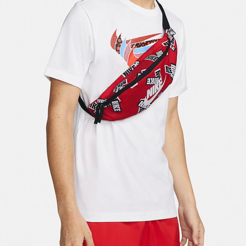 Nike Fabric Crossbody Bags Fanny Pack Sling Bags Regular Unisex Red Casual DM2162-657