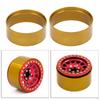.9 "/2.2" Copper Wheel Hub Rings RC Car And Practical to Install