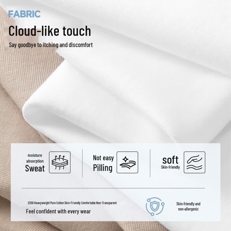 MINISO Men's Pure Cotton Sleeveless T-shirt