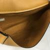GUESS Leather Shoulder Bag Brown Small Elegant Design(USED)