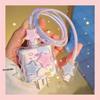 Kawaii Cute 3D Star Love Heart Wave Border Y2K Usb Protector Cover For Iphone 18/20W Data Line Head Cord Fast Charging Case
