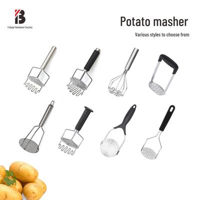 Stainless Steel Manual Potato and Garlic Masher Tool