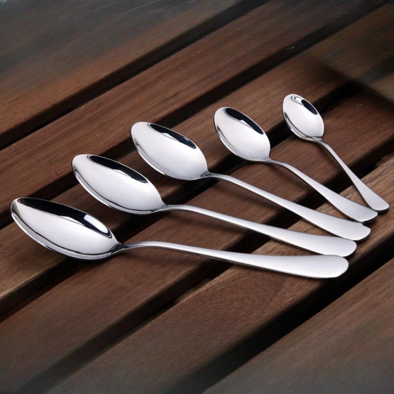 

HANYANG 410 Половник для супа из нержавеющей стали Детский половник для каши 17.1cmx4.1cm