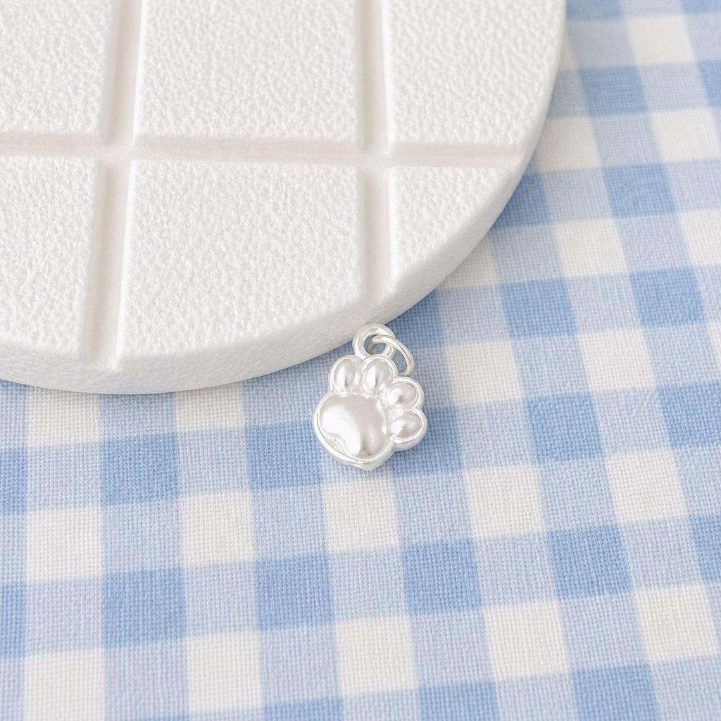 Sterling Silver 999 Retro Auspicious Pendant: Fu Character/Flower Lock Styles