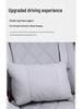 Car Headrest for Mercedes, BMW, AITO, Tesla - Pillow & Lumbar Support for Cervical Spine Comfort