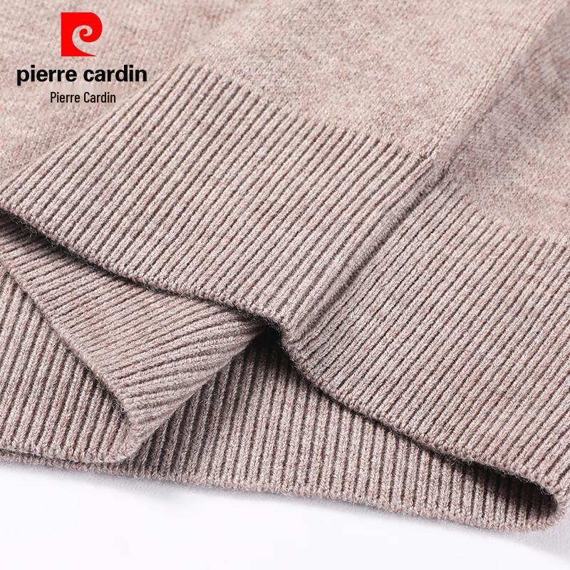 Pierre Cardin Men's Thickened V-Neck 100% Wool Sweater