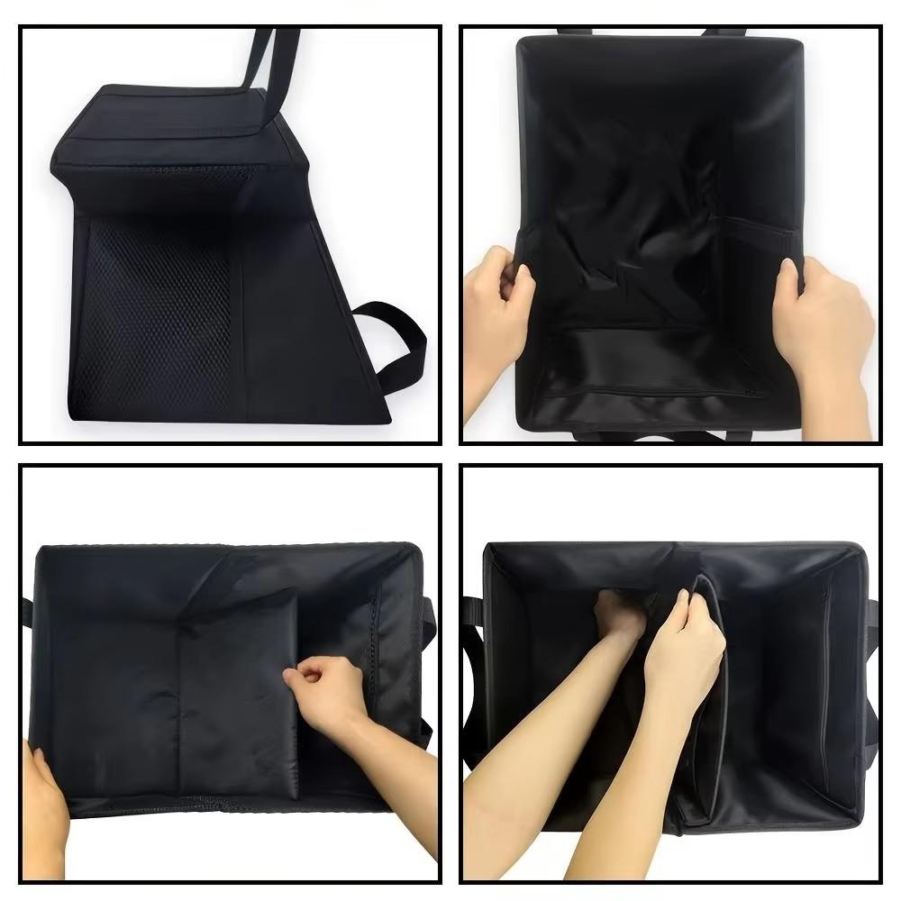 Car Trunk Backseat Organizer Storage Box Oxford Fabric Multifunction Storage Bags Container Box Accessories For Universal Car