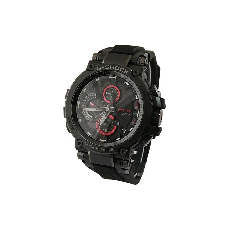 CASIO G SHOCK MTG Solar Quartz Movement Resin Strap Watch Men's Watches Black Dial MTG-B1000B-1A