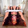 Dziecięca poszwa na kołdrę poszewka na poduszkę Hot S-SlayerS Zestaw pościeli Dekoracja sypialni dla dorosłych chłopców i dziewcząt Pojedynczy Podwójny Duży rozmiar D-DemonS