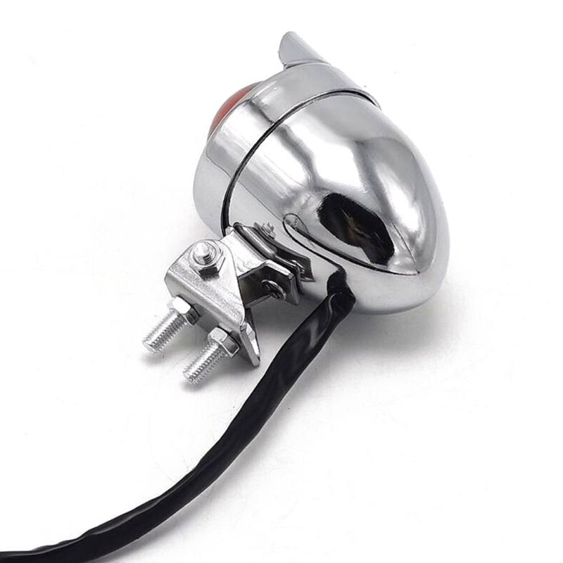 Racer Style Stop Tail Lights Motorbike Brake Rear Lamp Taillight for Chopper