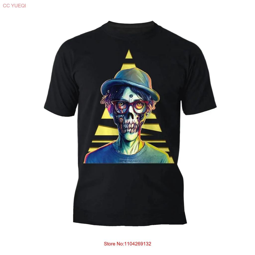 Halloween Horror Zombie Monster Cool Festival Party Fine Art Unisexs T Shirt Vintage Top For Everyday Wear Stylish