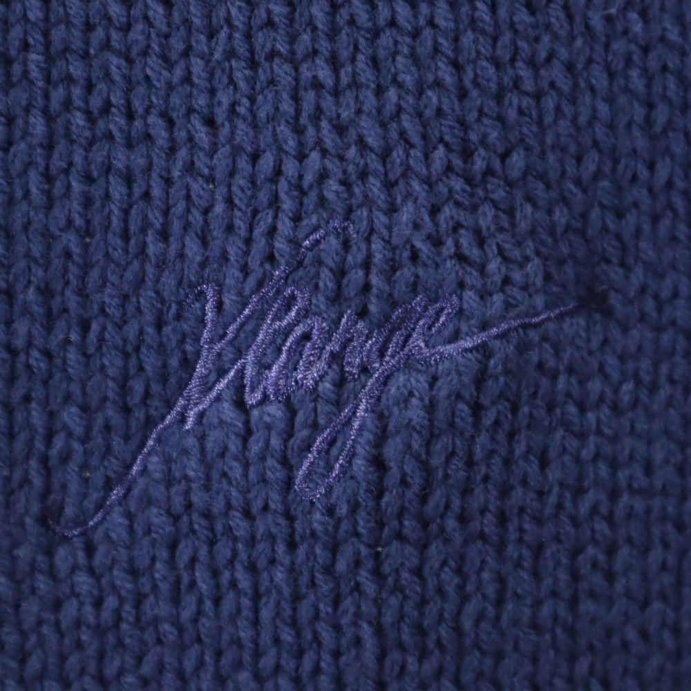 XLARGE Knit V-neck Best XL Navy system Men's Used
