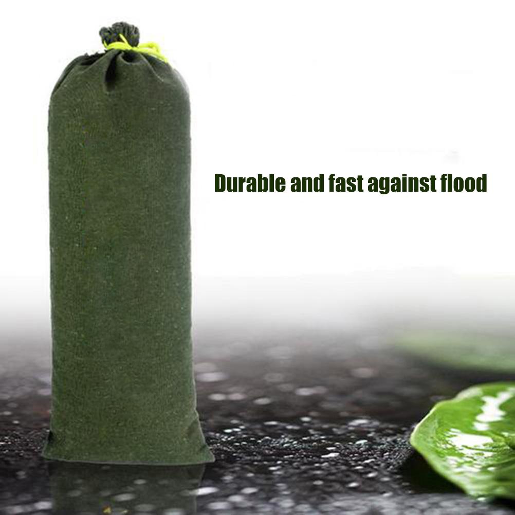 30x70cm Thickened Flood Sand Bags with Drawstring Ties Water Resistant Heavy Duty Sandbag for Flood Control Thickened Flood Sand