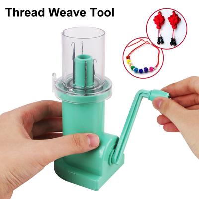 Tricotin Machine Sewing Accessories Embellish Hand Knit Creative Knitting Machine Craft Bracelet Weave Tool Portable Hand-Knitted Loom Spool Knitter