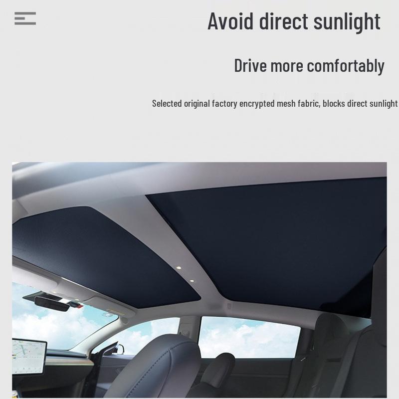 BYD Seal Tang Han Suede Heat Insulation Sunroof Shade