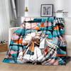 3D Inuyasha Cartoon Printed blankets Picnic blanket Warm Flannel blankets Home bed linings blankets for beds Birthday Gift